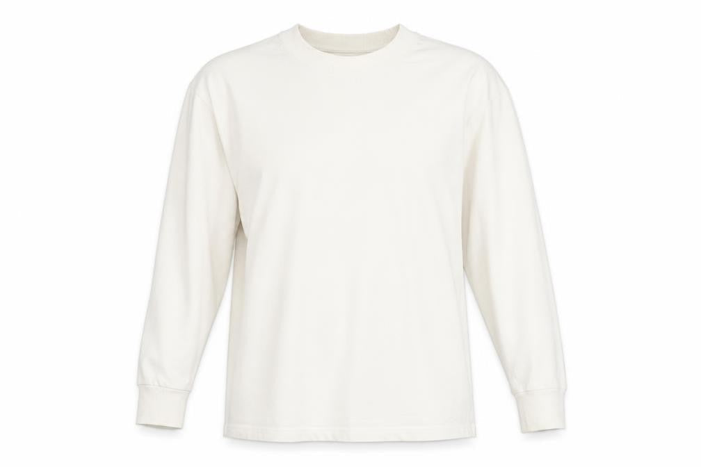 Zara Women’s Ivory Cotton Pullover Jumper Size M Long Sleeve