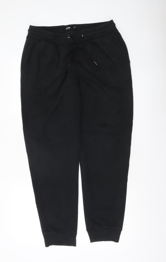 Jacamo Men’s Black Jogger Sweatpants Size 36 Regular Fit Tapered