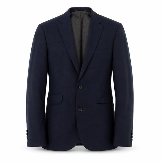 Next Men's Blue 36R Wool Blend Blazer Jacket Tailoring