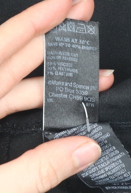 Marks and Spencer Women’s Black Size 12 Pencil Skirt Workwear