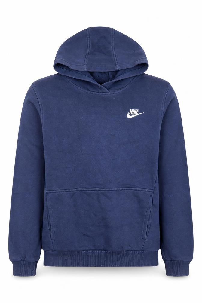 Nike Boys Blue Pullover Hoodie 12-13 Years Regular Fit Sportswear