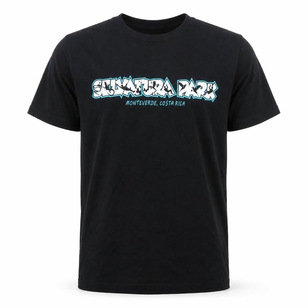 Selvatura Park Men’s Black Cotton Graphic T-Shirt Size S Regular Fit