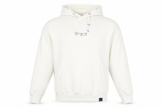 Pull&Bear Men’s White Graphic Print Pullover Hoodie Size S