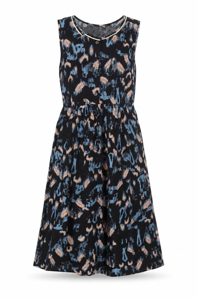 Bellerose Womens Multicoloured Animal Print A-Line Dress S
