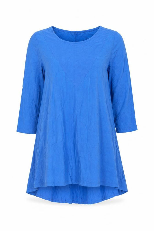 Marks and Spencer Women’s Blue Tunic Blouse UK 10 Viscose Stretch