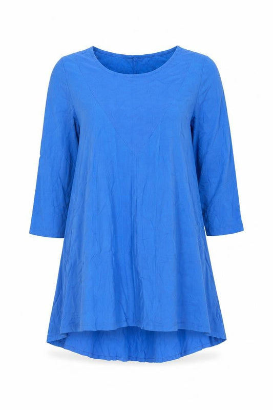 Marks & Spencer Women’s Blue Tunic Blouse UK 10 Viscose Stretch