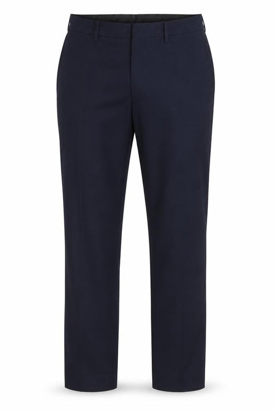 Topman Men’s Blue Slim Fit Dress Trousers 30R Polyester Viscose