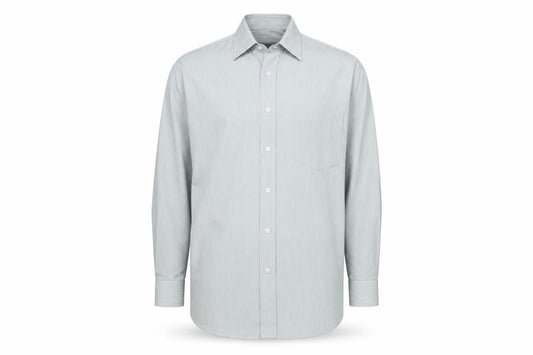 Van Heusen Men’s Green 15.5in Long Sleeve Button-Up Shirt
