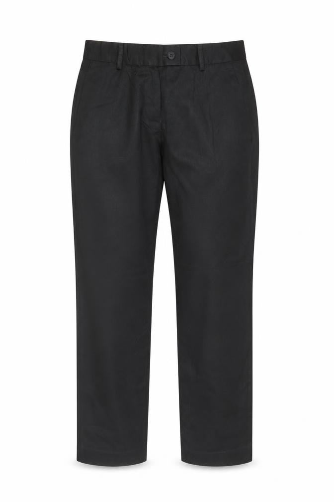 Brook Taverner Womens Black Classic Dress Pants Size 12 Straight Leg