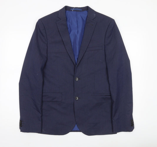 Marks and Spencer Men’s Blue 38L Suit Jacket Regular Fit