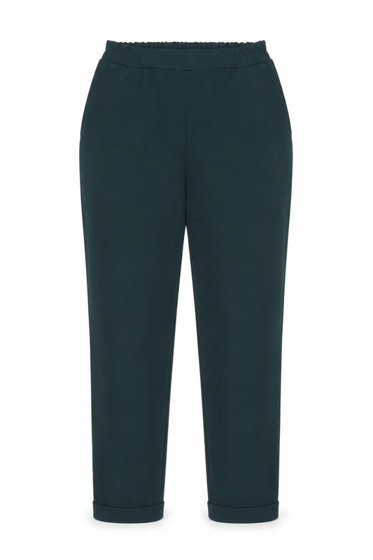 Primark Women’s Green Jogger Trousers Size 6 Elastic Waist Sports Stripe
