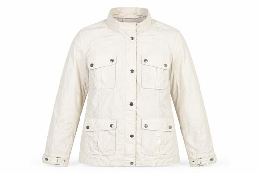 Marks & Spencer Women’s Beige Jacket Size 12 Military Style