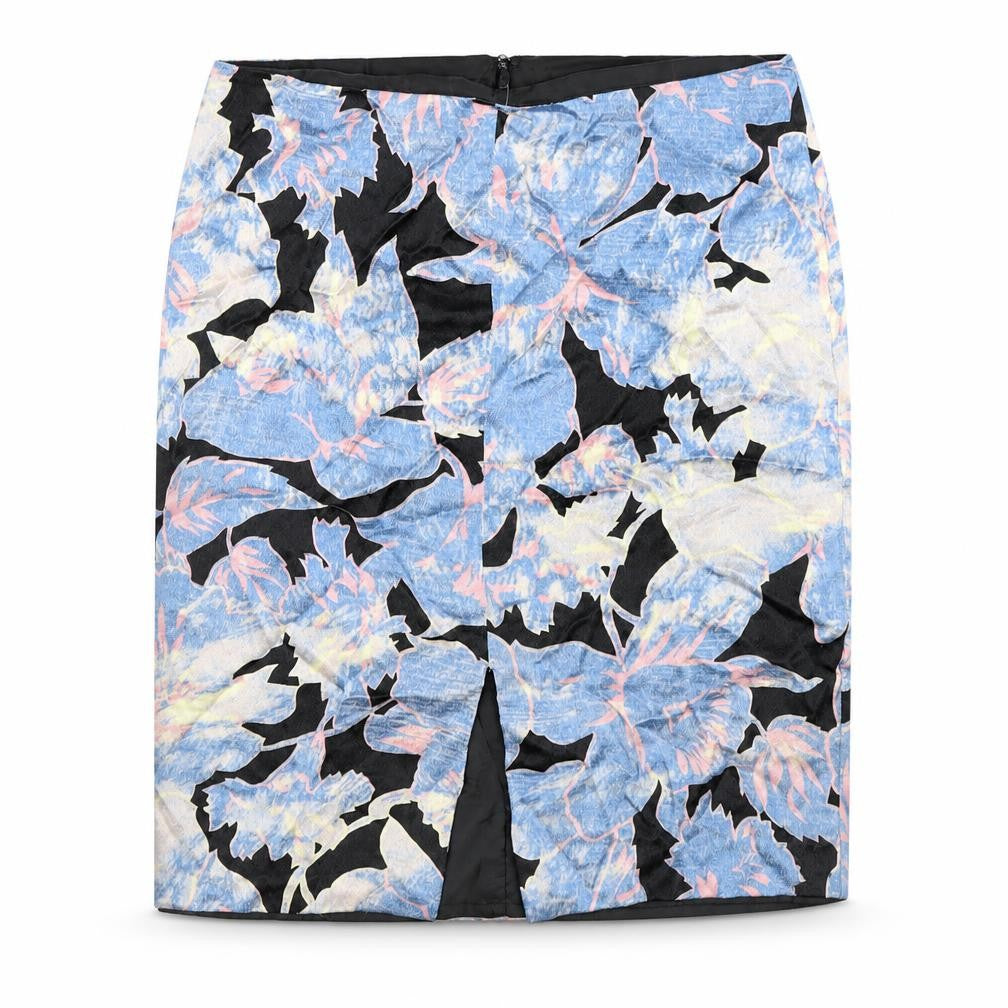 Topshop Women’s Multicoloured Floral Pencil Skirt Size 6