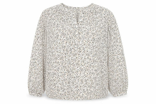 Adrianna Papell Women’s Multicoloured Floral Blouse XL Long Sleeve
