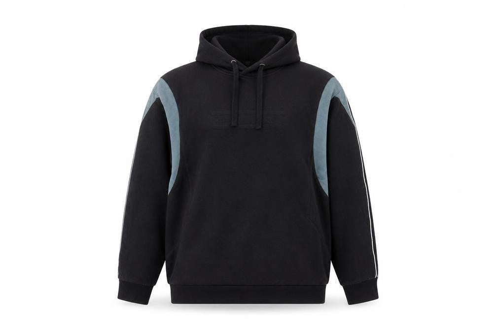 Domyos Men’s Black XL Pullover Hoodie Regular Fit Gym Training