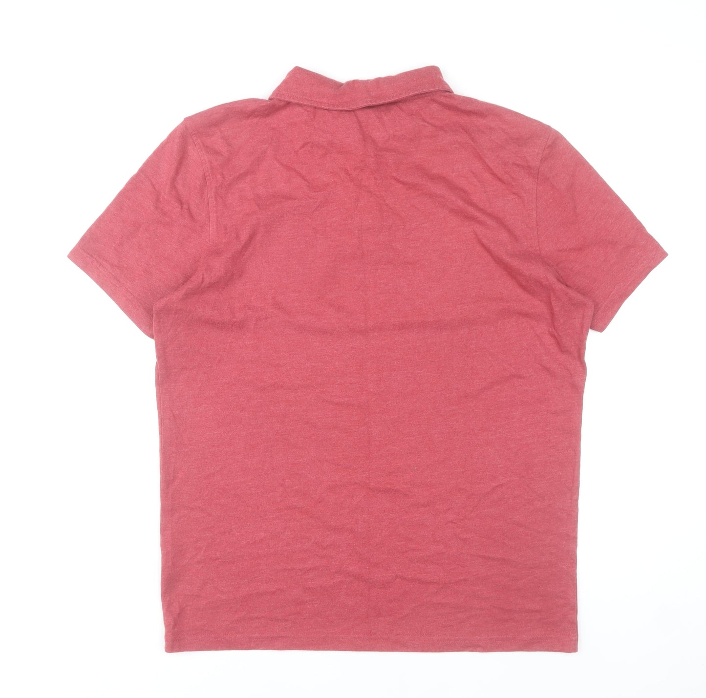 Peter Storm Men’s Red Polo Shirt Size S Cotton Blend Casual