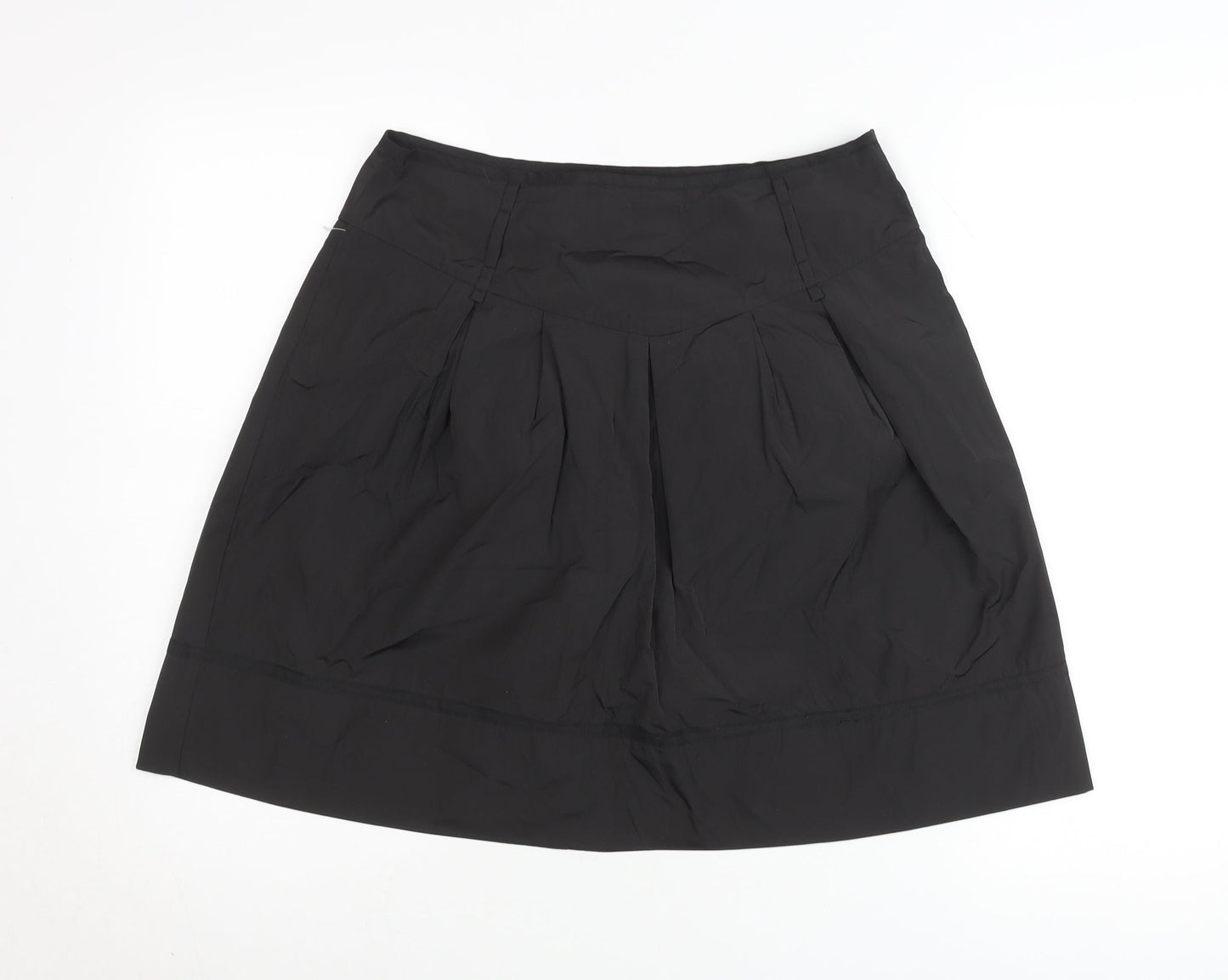 Marks & Spencer Women’s Black A-Line Knee Length Skirt UK 12
