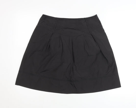 Marks & Spencer Women’s Black A-Line Knee Length Skirt UK 12