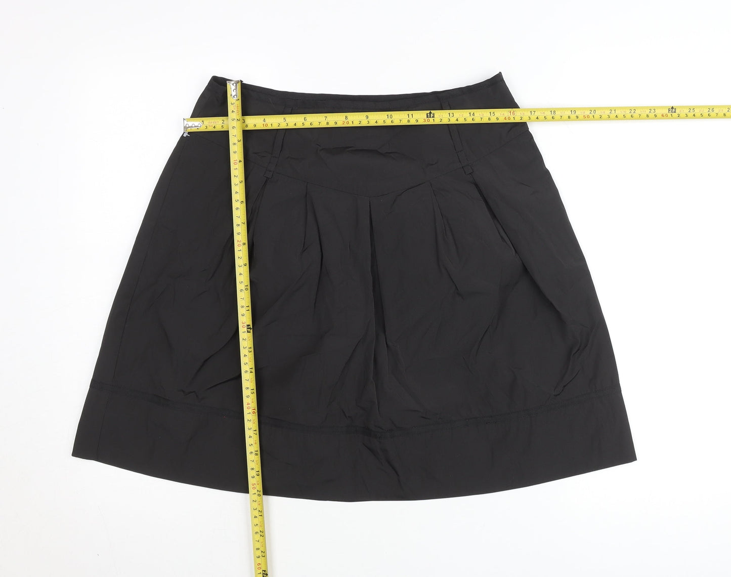 Marks & Spencer Women’s Black A-Line Knee Length Skirt UK 12