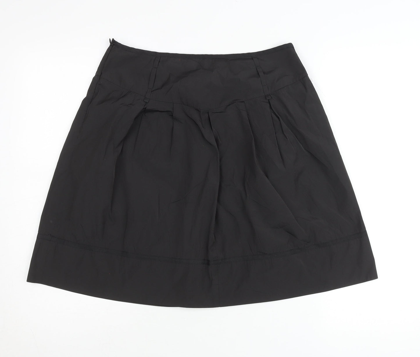 Marks & Spencer Women’s Black A-Line Knee Length Skirt UK 12