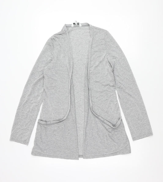 New Look Women’s Grey Long Sleeve Cardigan Size 16 Casual Workwear