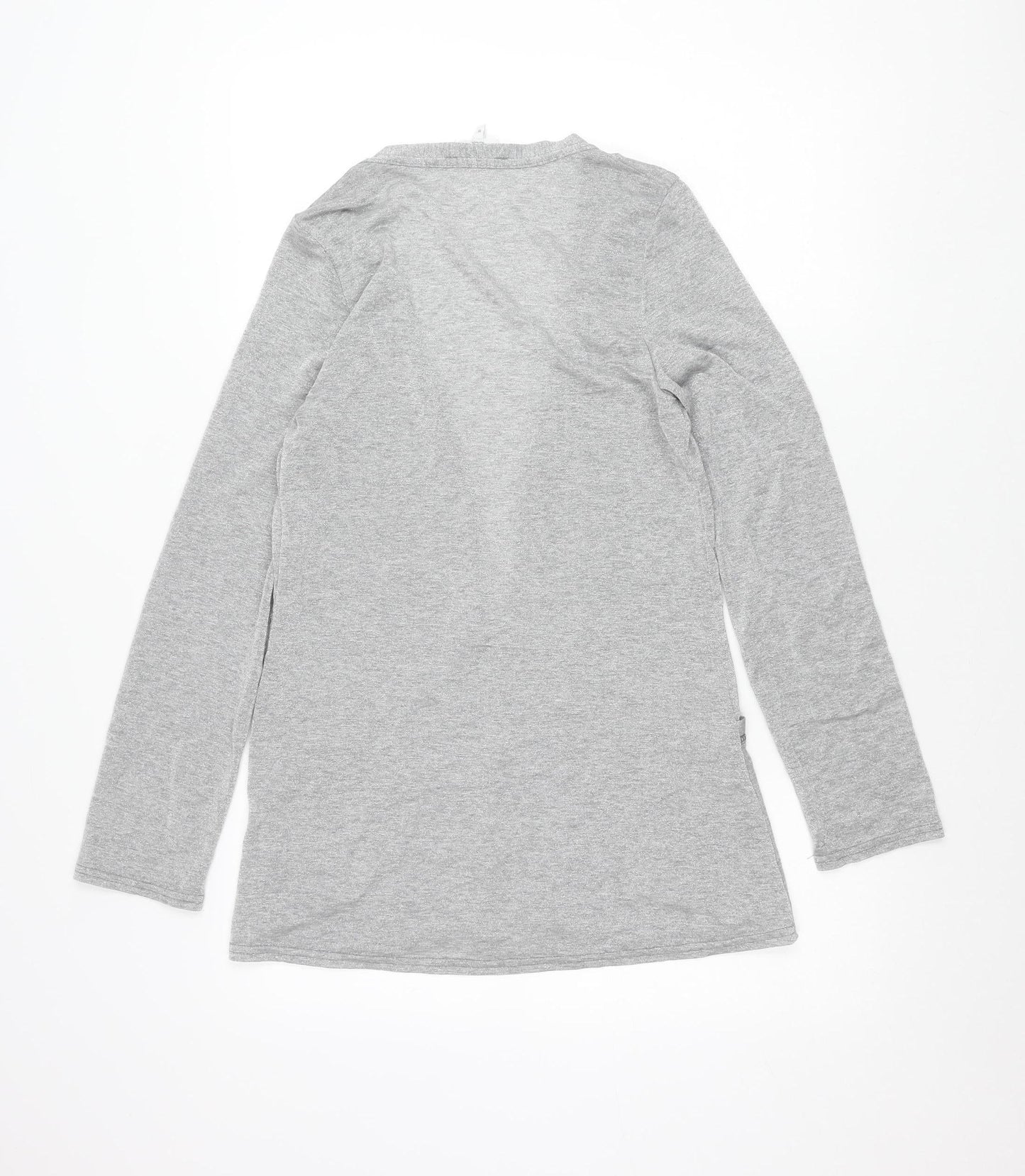 New Look Women’s Grey Long Sleeve Cardigan Size 16 Casual Workwear