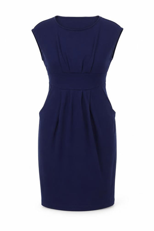 F&F Women’s Blue Size 10 Sheath Knee Length Dress