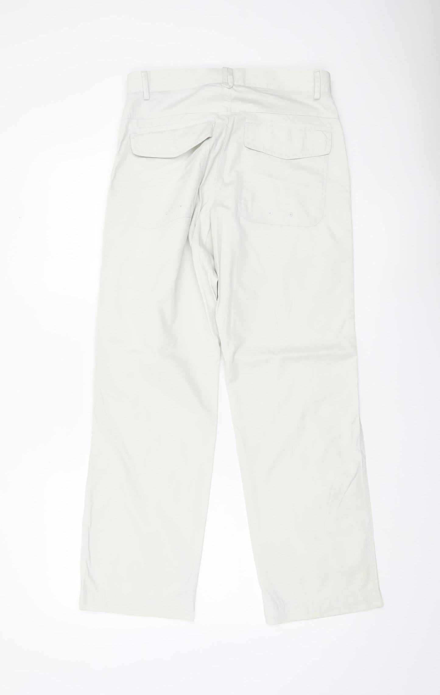 Marks and Spencer Men’s Beige Chino Trousers 30W 29L Cotton