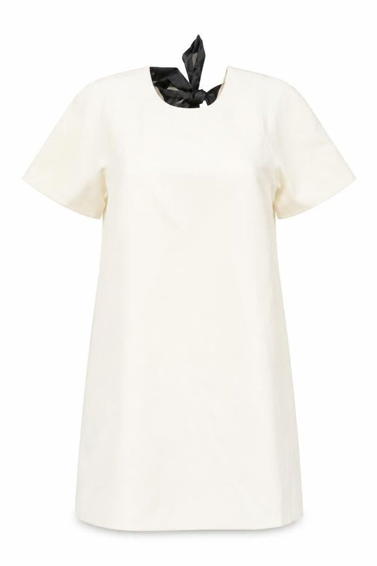 Marks & Spencer Women’s Ivory Size 8 Short Sleeve Shift Dress