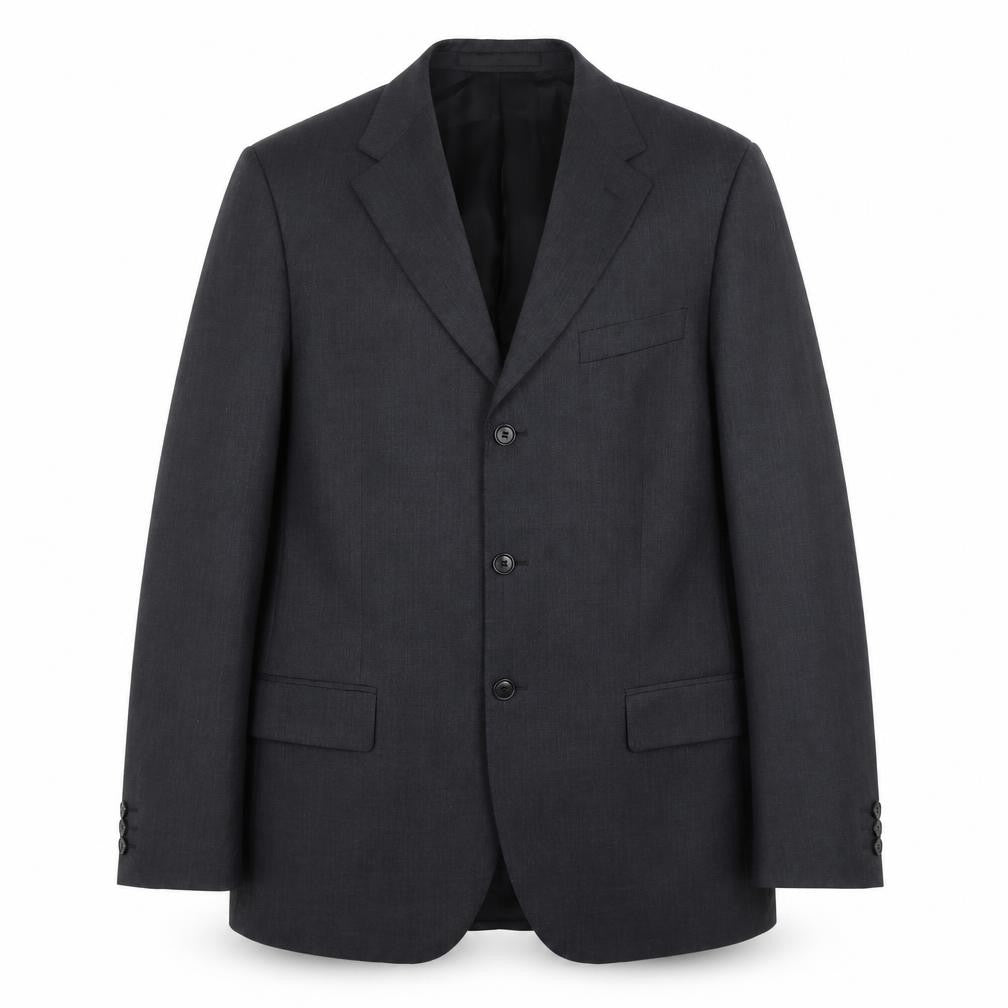 Marks & Spencer Men’s Charcoal Wool Suit Jacket 40 Chest Long