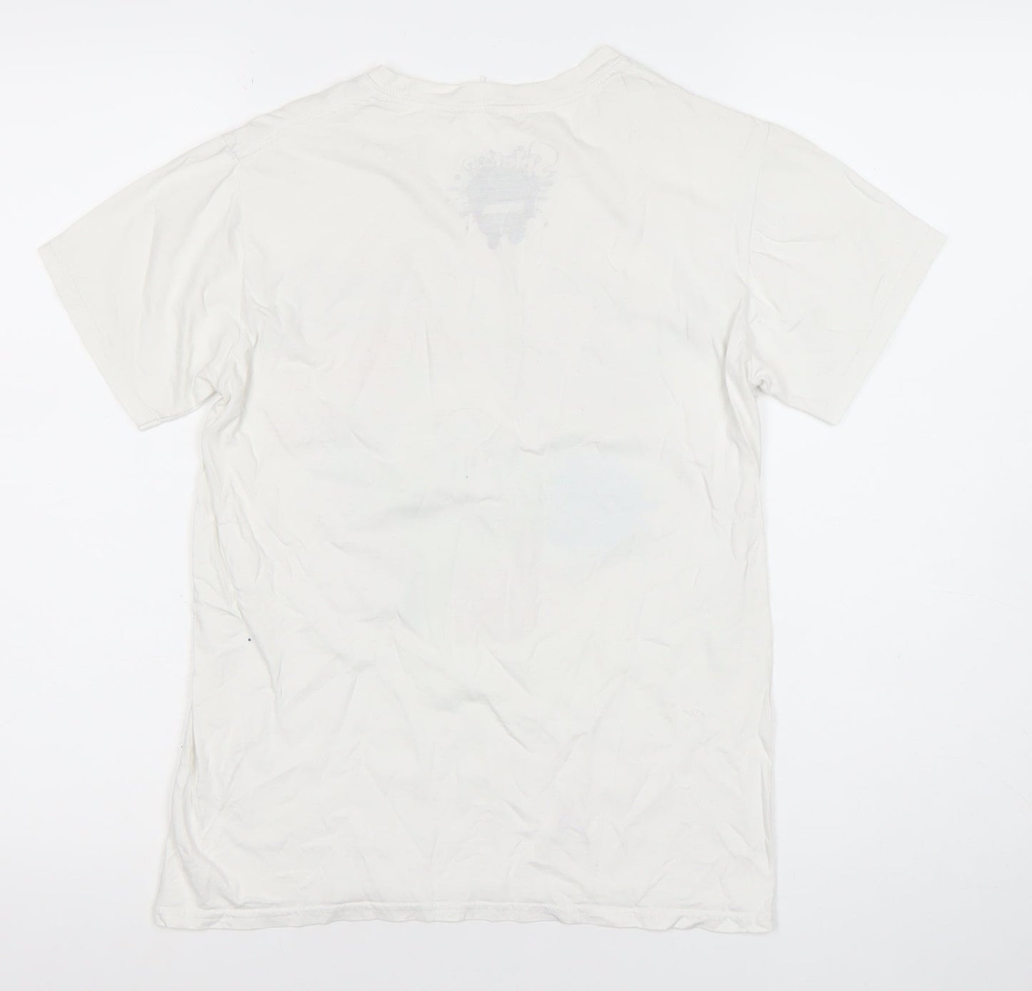 Bioworld Splatoon Men's White Graphic T-Shirt Size S Cotton