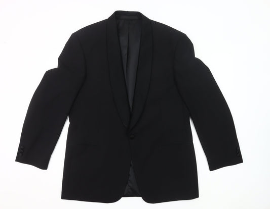 Marks and Spencer Men’s Black 42” M Shawl Lapel Tuxedo Suit Jacket