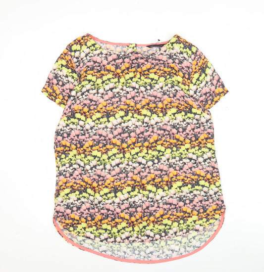 Marks and Spencer Women’s Multicoloured Floral Blouse UK 10