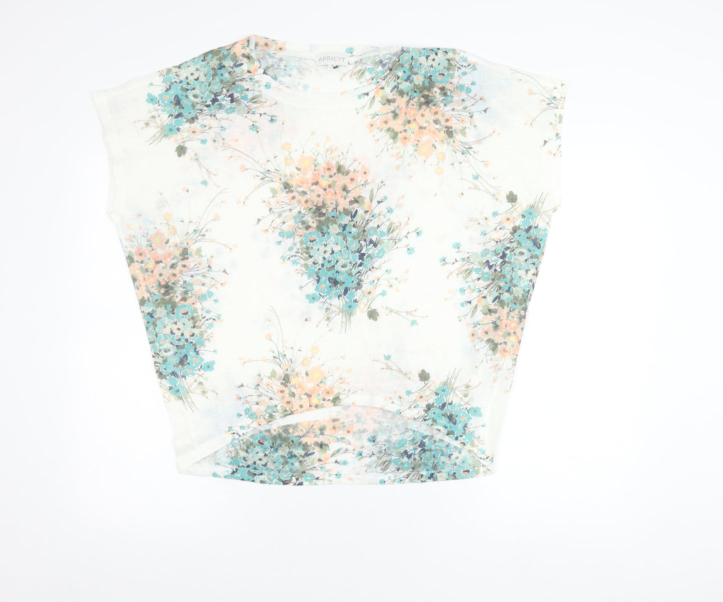 Apricot Womens Multicoloured Floral T-Shirt S Short Sleeve