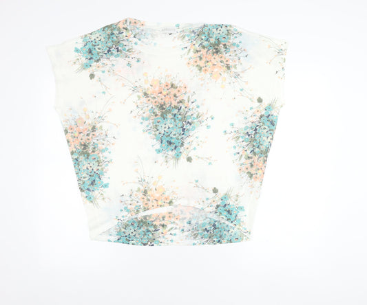 Apricot Womens Multicoloured Floral T-Shirt S Short Sleeve