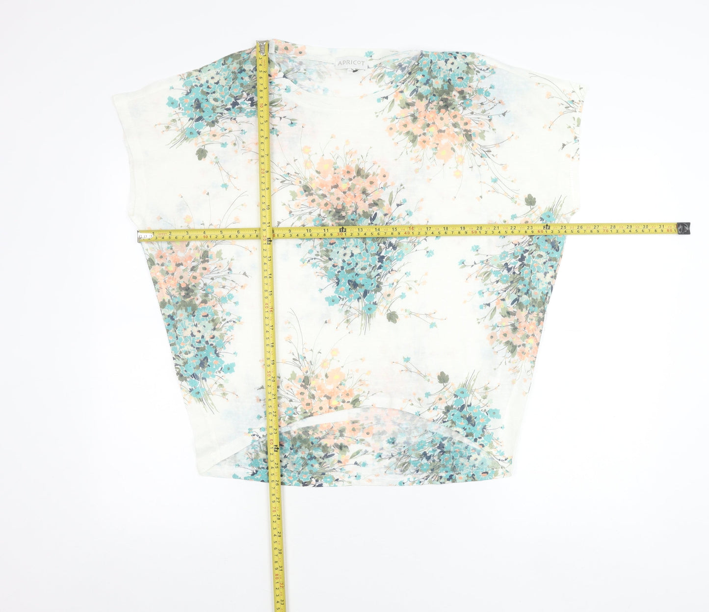 Apricot Womens Multicoloured Floral T-Shirt S Short Sleeve