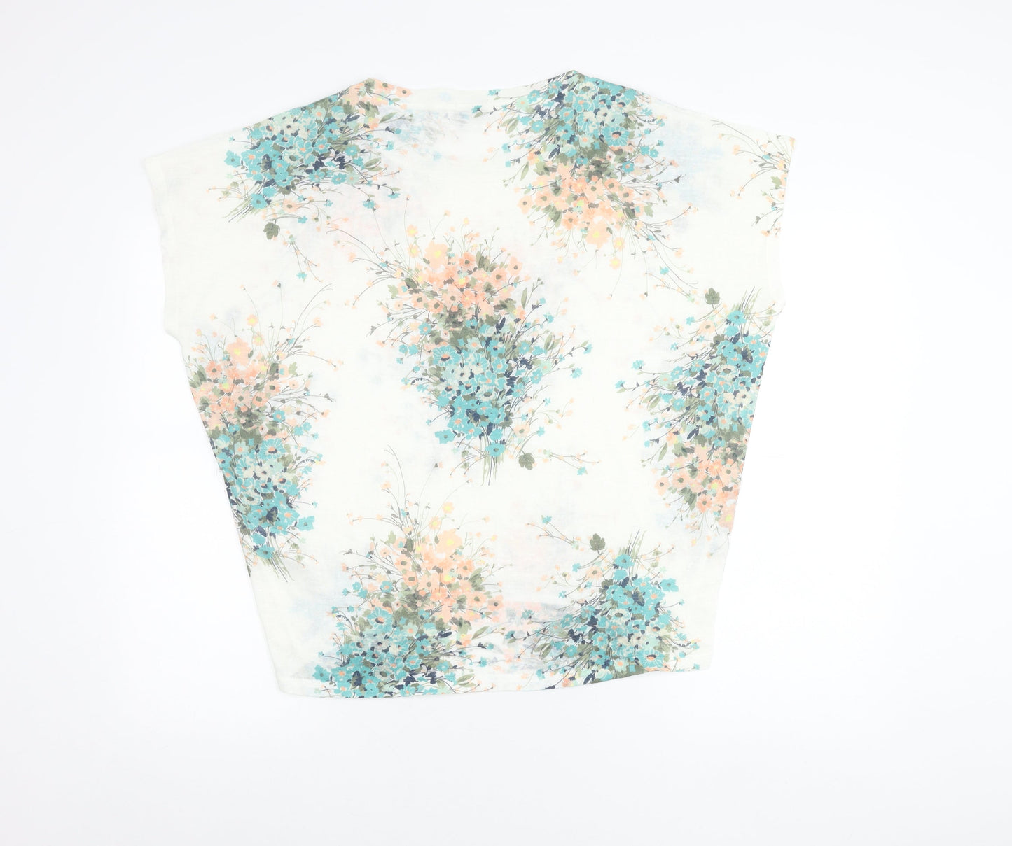 Apricot Womens Multicoloured Floral T-Shirt S Short Sleeve