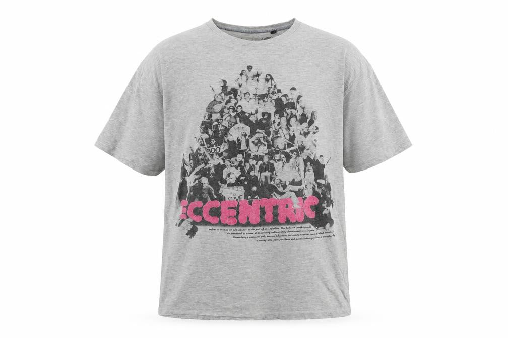 Dark Image by Petroleum Men's Grey XL Graphic Print T-Shirt