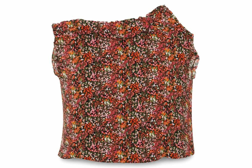 H&M Women’s Multicoloured Floral Blouse Size 18 Scoop Neck Sleeveless