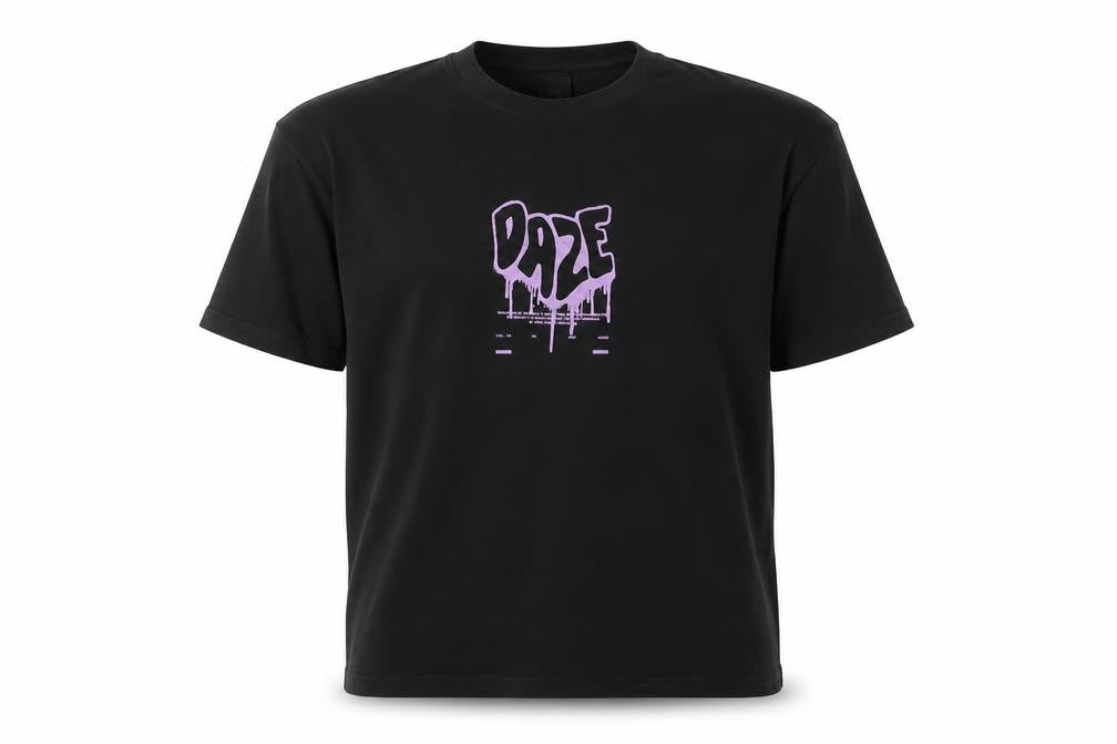 River Island Men’s Black L Graphic Print Cotton T-Shirt