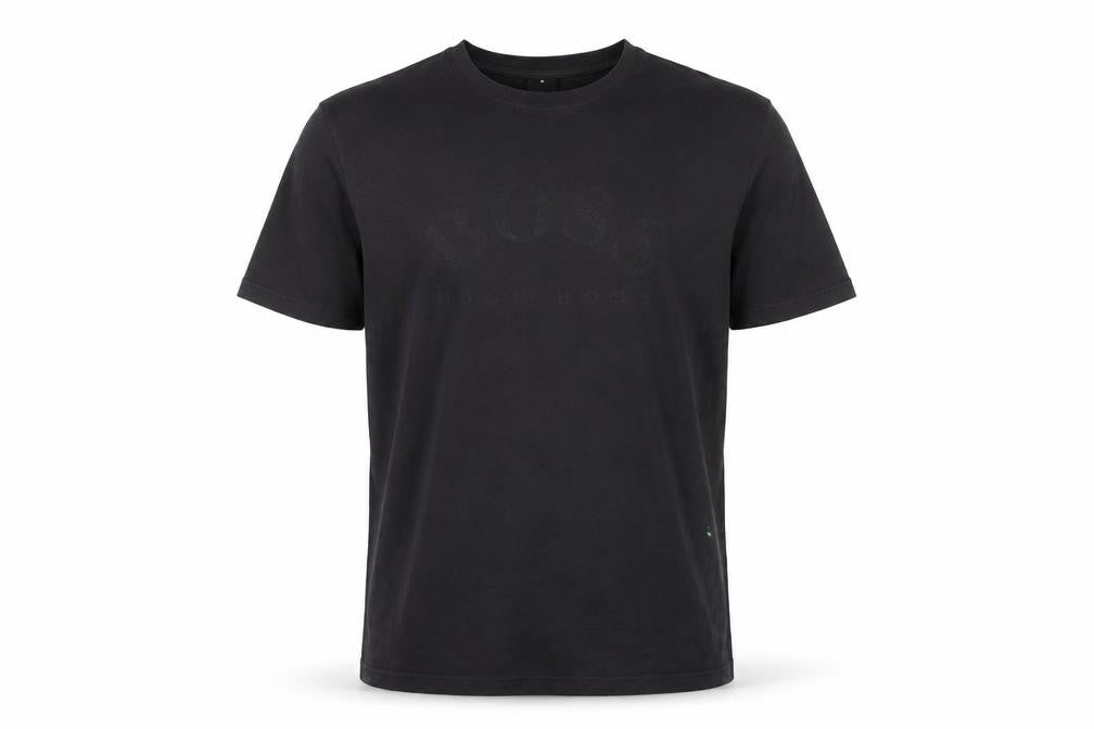 Hugo Boss Men’s Black XL Crew Neck Short Sleeve Cotton T-Shirt