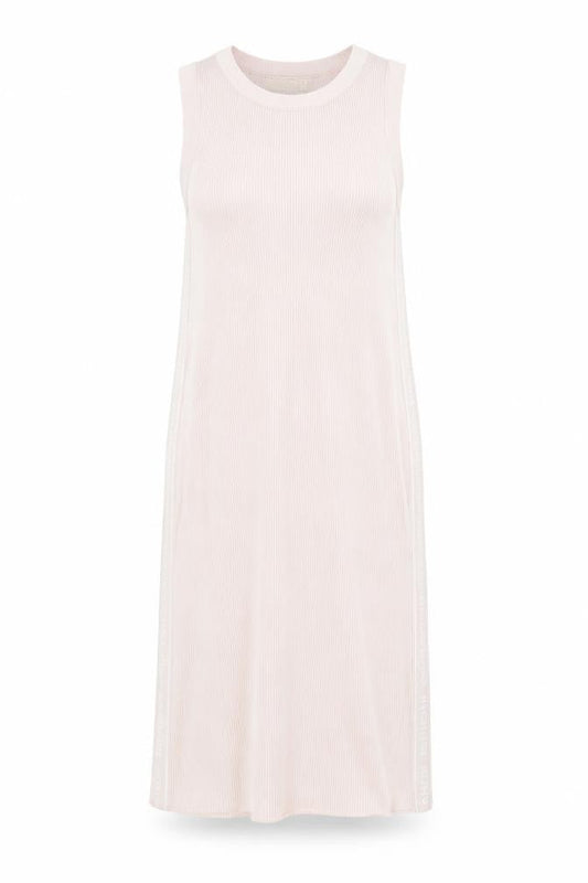 Michael Kors Womens Pink XL Tank Dress Sleeveless Logo Casual