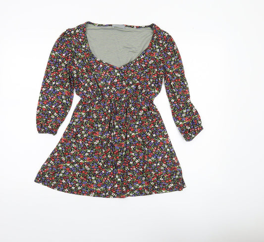Marks and Spencer Women’s Multicoloured Floral Tunic Blouse Size 12