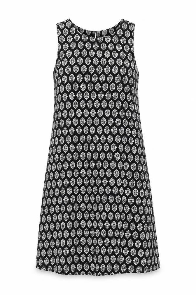 Principles Women Black Scoop Neck Shift Dress UK 14