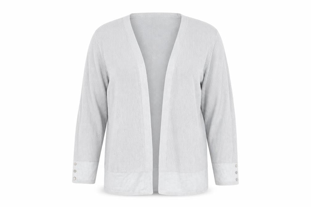 Marks & Spencer Women’s Grey V-Neck Long Sleeve Cardigan UK 18