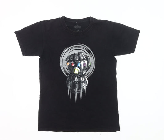 Marvel Avengers Infinity War Men’s Black Small Graphic T-Shirt