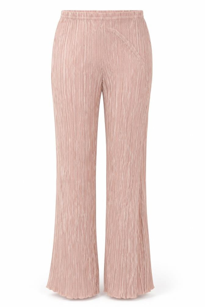 PrettyLittleThing Womens Pink Wide-Leg Trousers Size 8