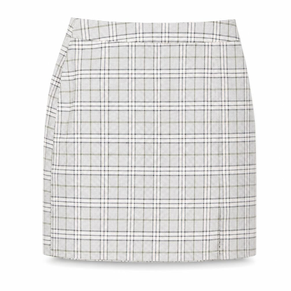 New Look Women’s Multicoloured Size 8 Check Pencil Skirt