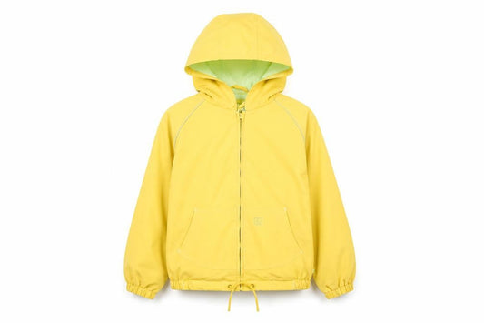 Track & Field Boys Yellow Windbreaker Jacket Hooded 9 Years