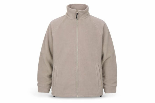 Regatta Mens Beige Fleece Jacket UK M Full Zip Outdoor Hiking